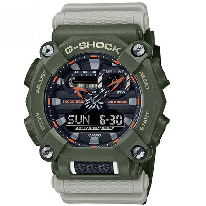 Casio Men's G-Shock Black Dial Watch - GA900HC-3A