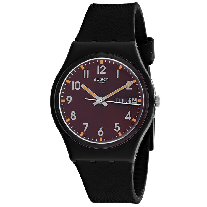 Swatch Men's Original Brown Dial Watch - GB753