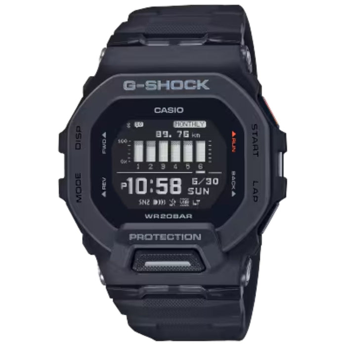 Casio Men's G-shock Black Dial Watch - GBD200-1