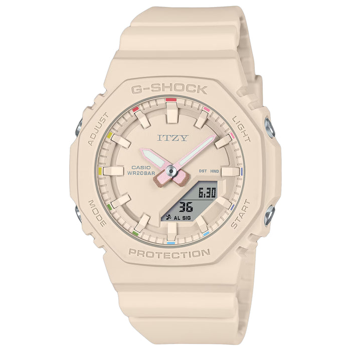 Casio Women's G-Shock x ITZY Beige Dial Watch - GMAP2100IT-4A