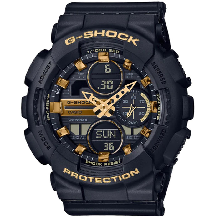 Casio Men's G-Shock Black Dial Watch - GMAS140M-1A