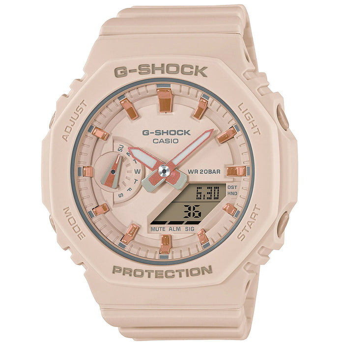 Casio Women's G-Shock GMAS-2100 Series Pink Dial Watch - GMAS2100-4A