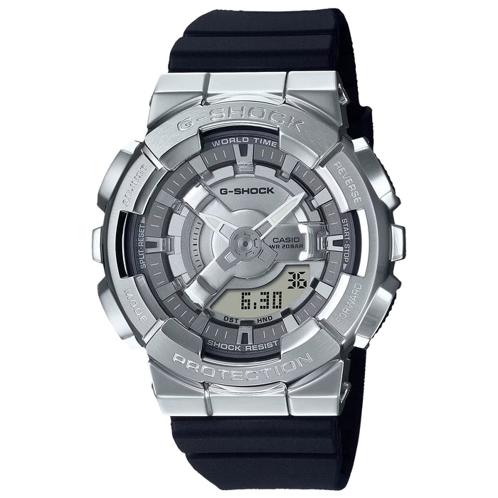 Casio Women's G-Shock Silver Dial Watch - GMS110-1A