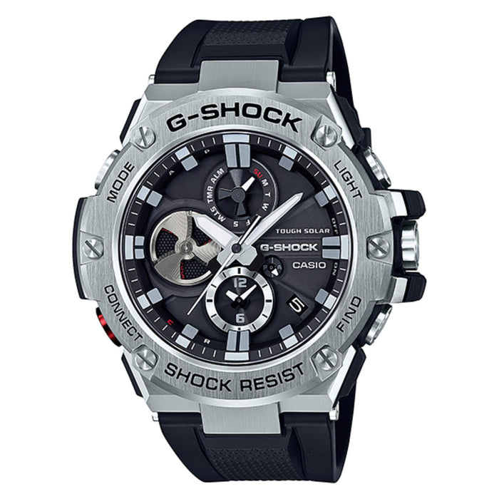 Casio Men's G-steel Blue Dial Watch - GST-B100-1A