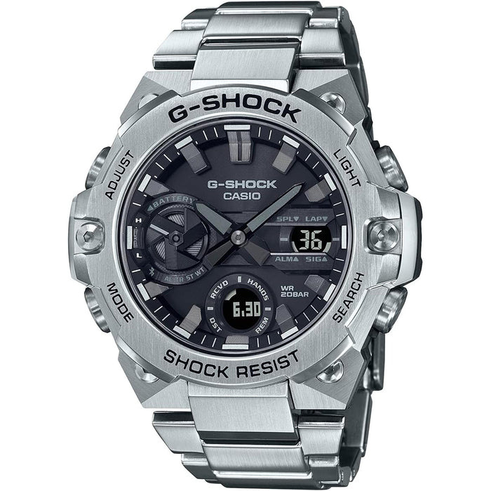 Casio Men's G-Shock Black Dial Watch - GSTB400D-1A