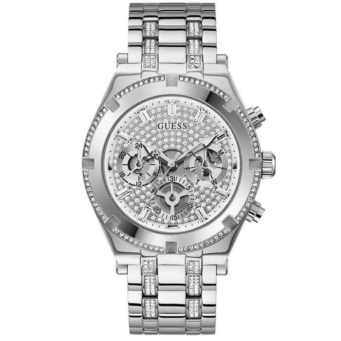 Guess Men's Classic Silver Dial Watch - GW0261G1