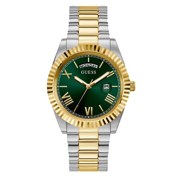 Guess Men's Classic Green Dial Watch - GW0265G8