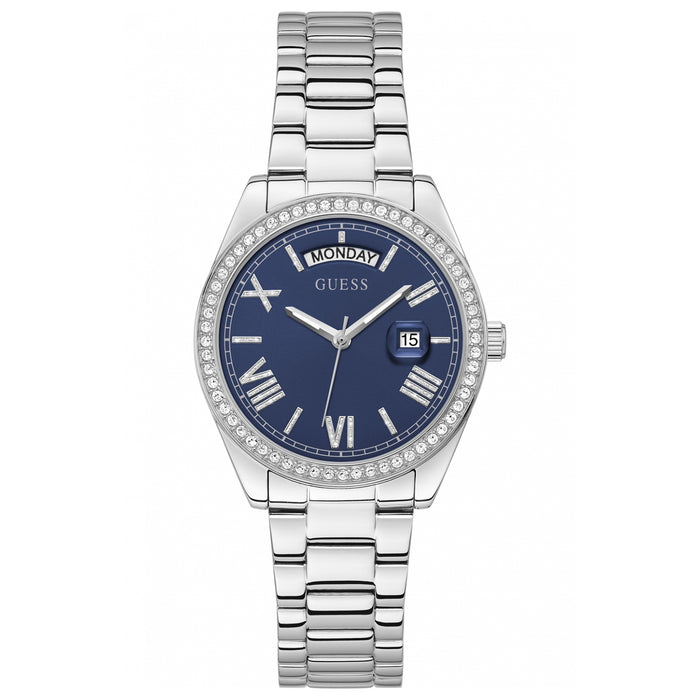 Guess Women's Classic Blue Dial Watch - GW0307L1