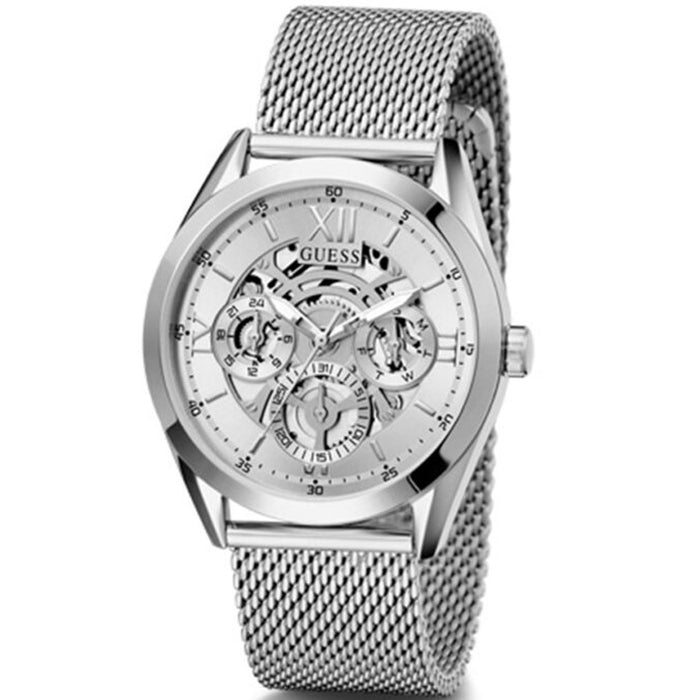 Guess Men's Classic Silver Dial Watch - GW0368G1