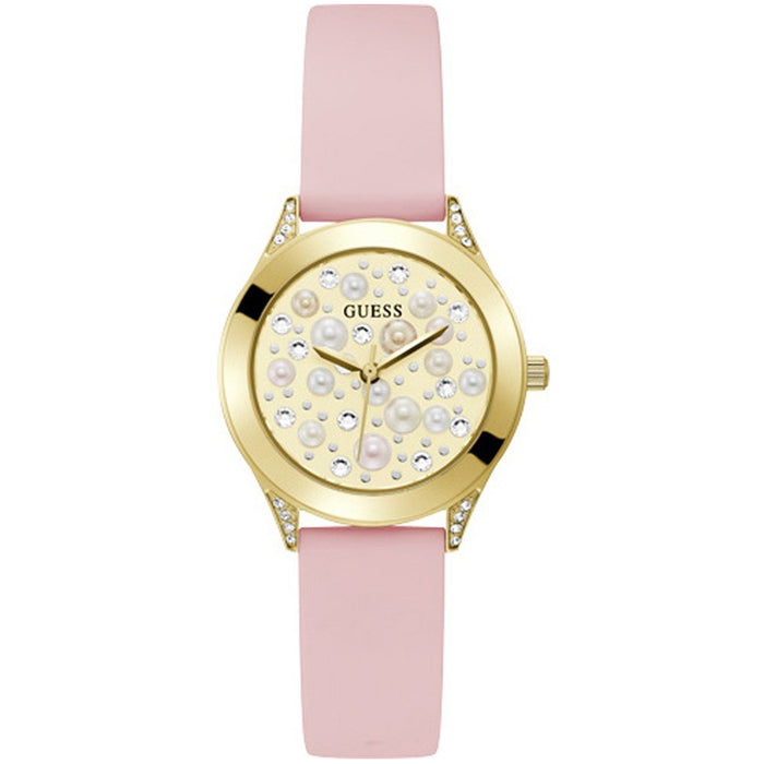 Guess Women's Pearl Gold Dial Watch - GW0381L2