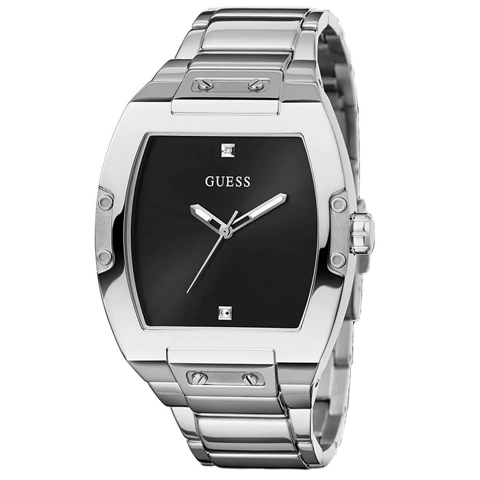 Guess Men's Classic Black Dial Watch - GW0387G1