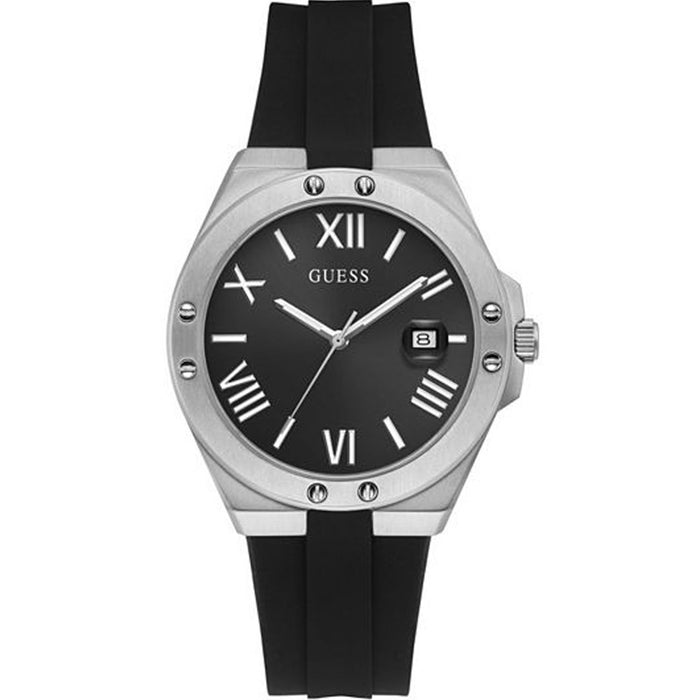 Guess Men's Classic Black Dial Watch - GW0388G1