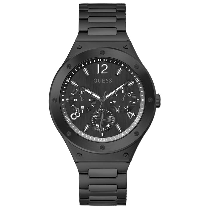 Guess Men's Classic Black Dial Watch - GW0454G3