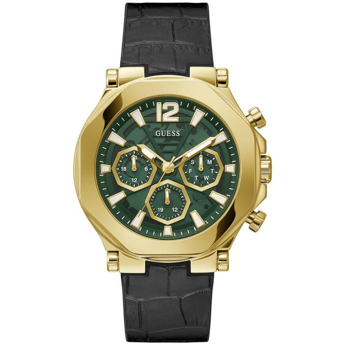 Guess Men's Edge Green Dial Watch - GW0492G3