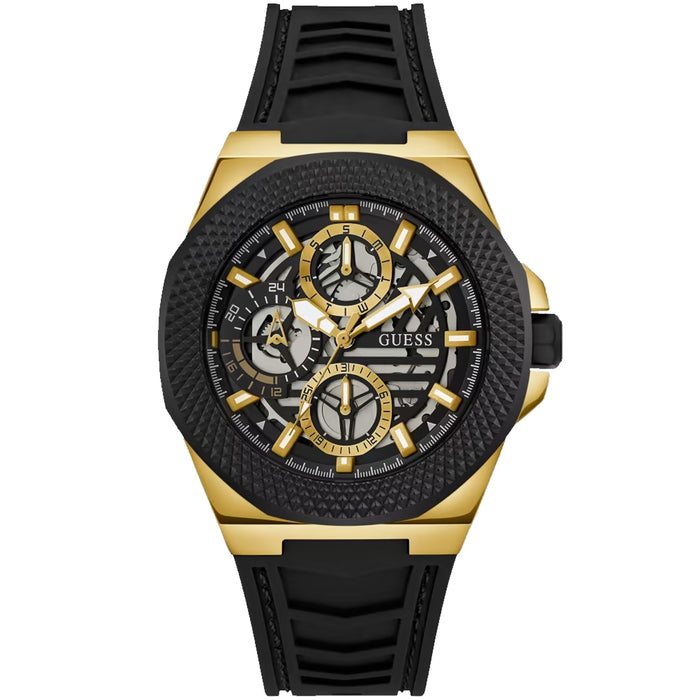 Guess Men's Front-Runner Black Dial Watch - GW0577G2