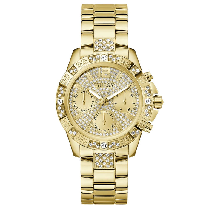 Guess Women's Majesty Gold Dial Watch - GW0771L2