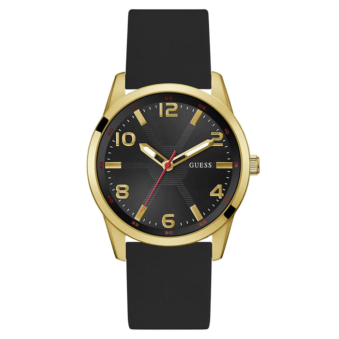 Guess Men's Monte Black Dial Watch - GW0805G2
