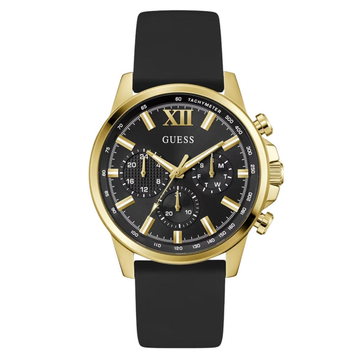 Guess Men's Walker Black Dial Watch - GW0913G2