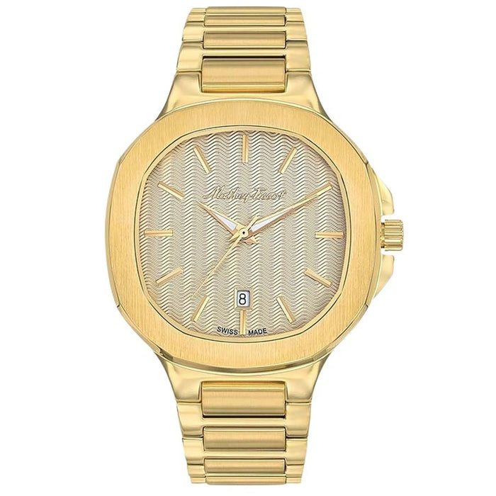 Mathey-Tissot Men's Evasion Gold Dial Watch - H152PDI