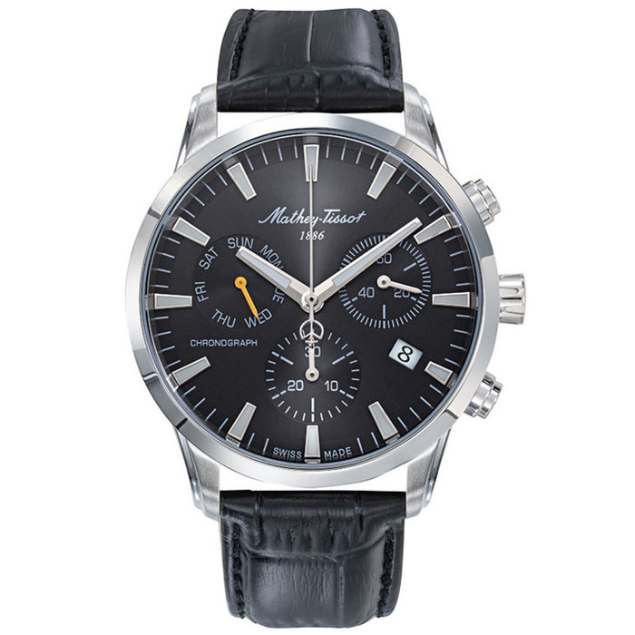 Mathey-Tissot Men's Ares chrono Black Dial Watch - H197CHALN
