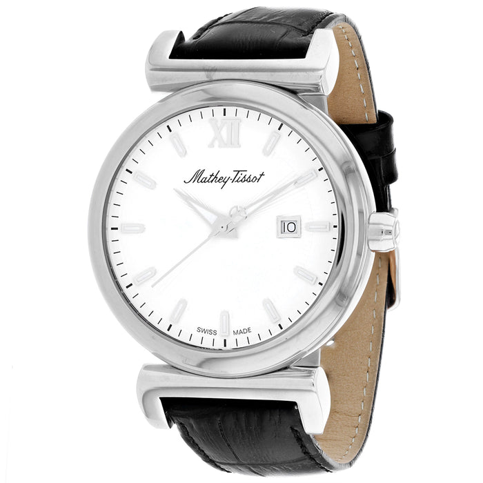 Mathey Tissot Men's White Dial Watch - H410ALI