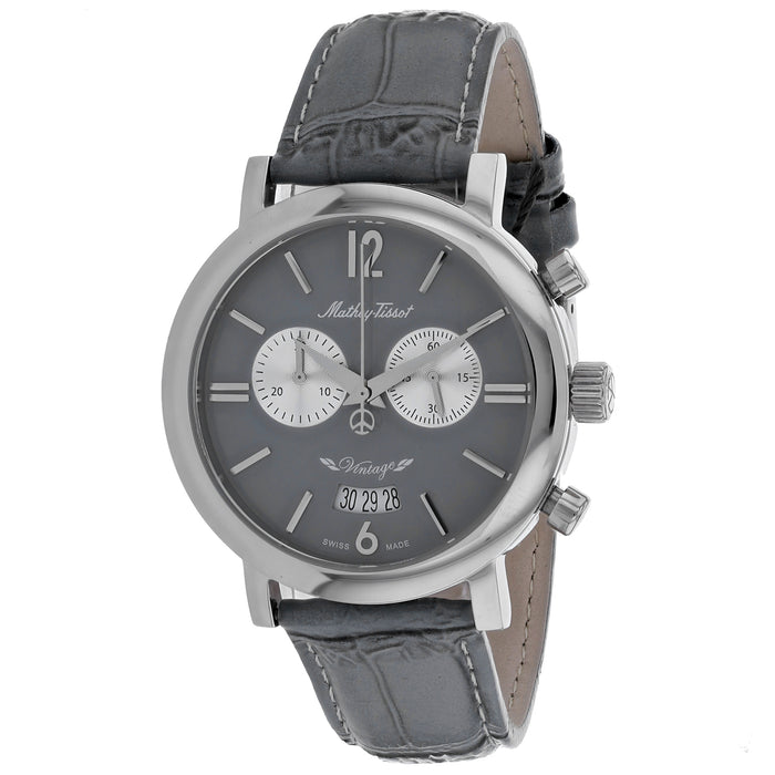 Mathey Tissot Men's Vintage Grey Dial Watch - H41CHTL