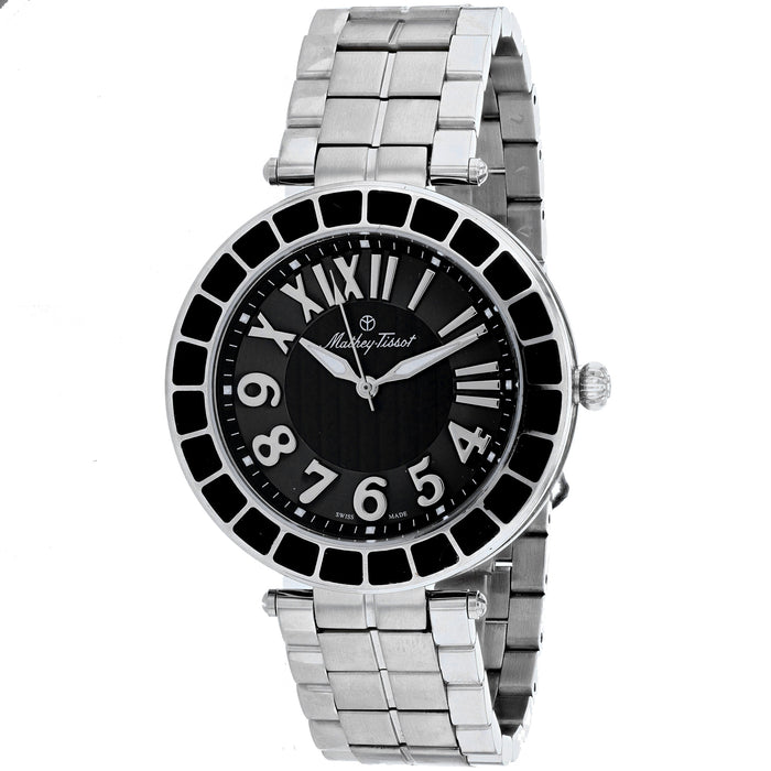 Mathey Tissot Men's MOSAIQUE Black Dial Watch - H6001ABB