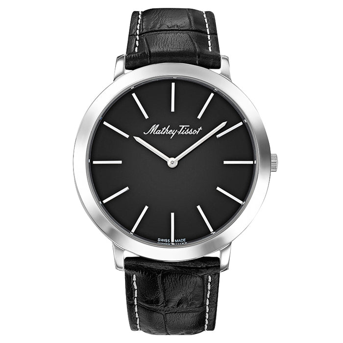 Mathey Tissot Men's Darius Black Dial Watch - H7915AIN