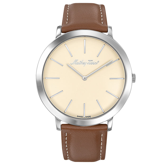 Mathey Tissot Men's Darius Beige Dial Watch - H7915AIS