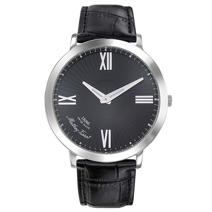 Mathey Tissot Men's Darius Black Dial Watch - H7915AVN