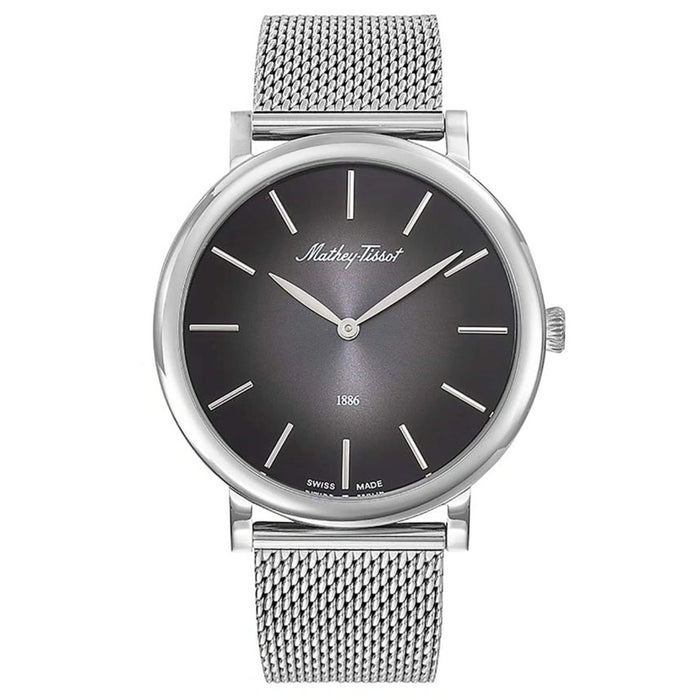 Mathey-Tissot Men's Monsoon Black Dial Watch - H7916AN