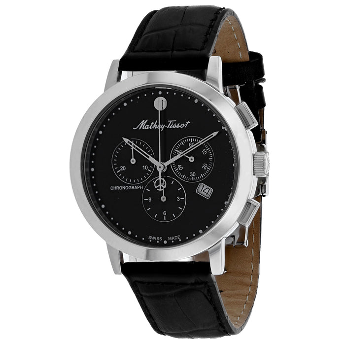 Mathey Tissot Men's Classic Black Dial Watch - H9315CHALM