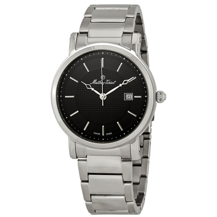 Mathey-Tissot Men's City metal Black Dial Watch - HB611251MAN