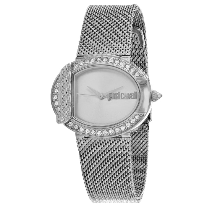 Just Cavalli Women's C Silver Dial Watch - JC1L110M0065