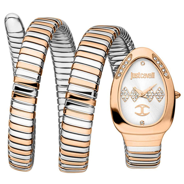 Just Cavalli Women's Vezzeso Silver Dial Watch - JC1L230M0075