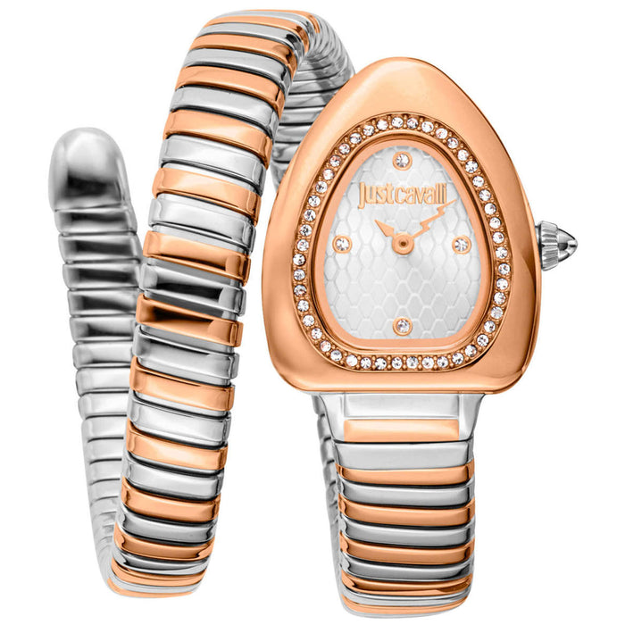 Just Cavalli Women's Wait Silver Dial Watch - JC1L249M0065