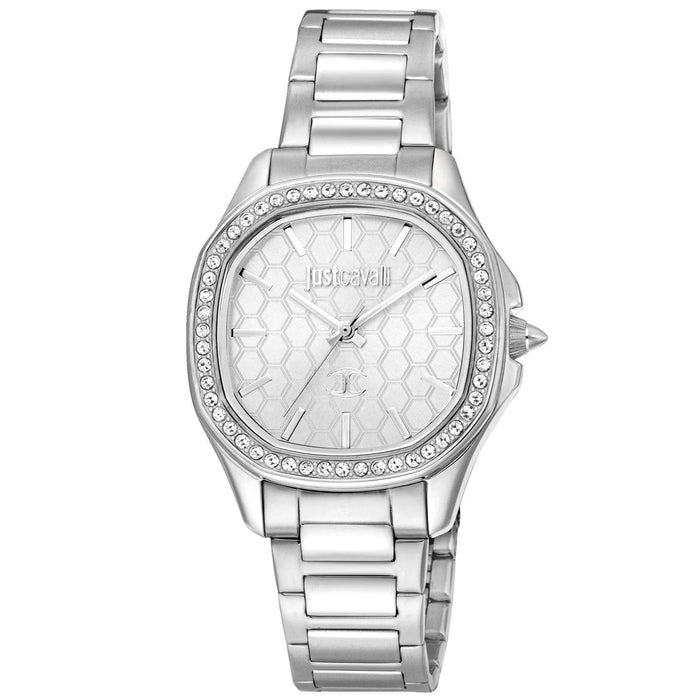 Just Cavalli Women's Glam Chic Silver Dial Watch - JC1L263M0045
