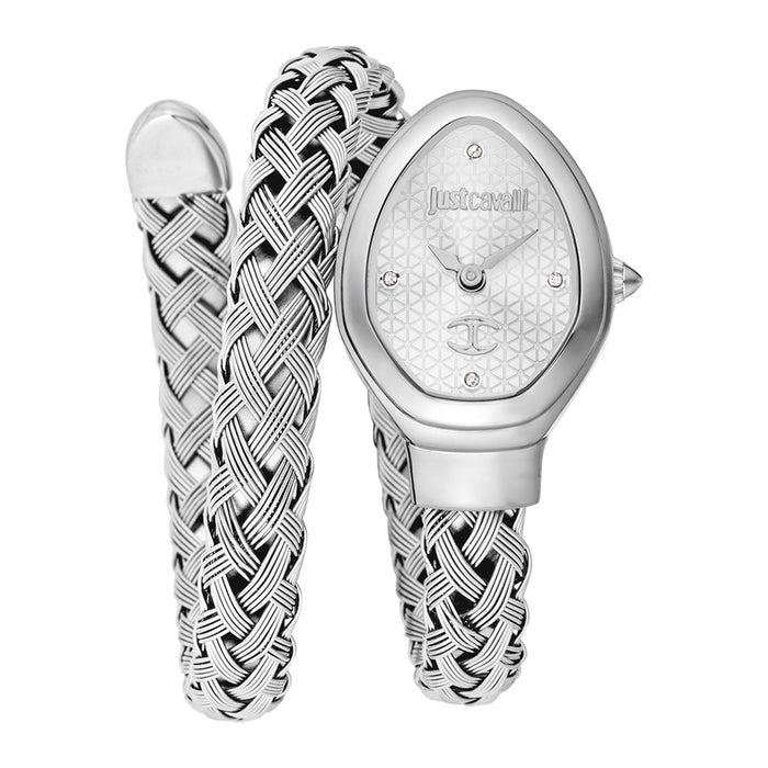 Just Cavalli Women's Novara Silver Dial Watch - JC1L264M0015