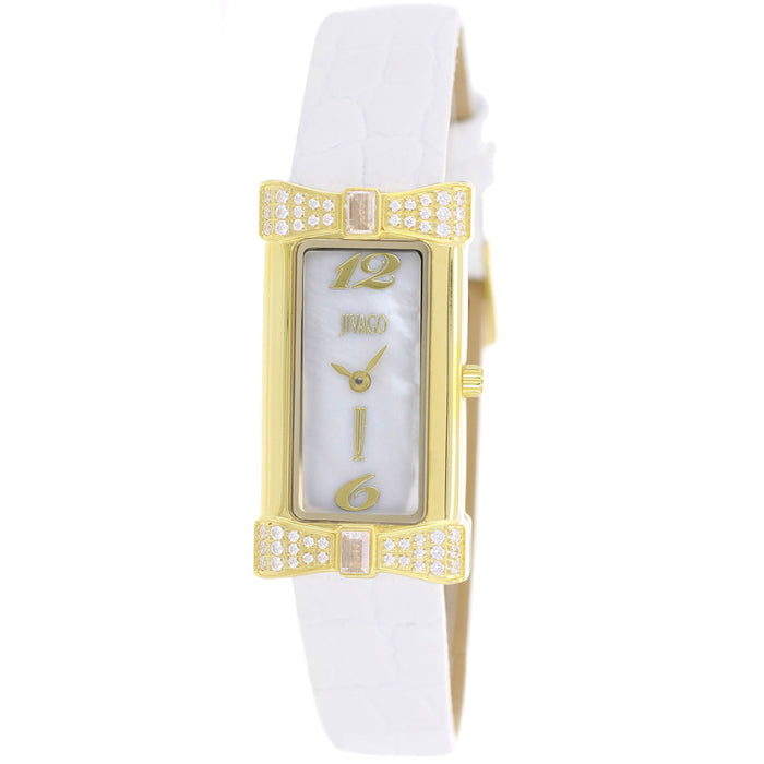 Jivago Women's Charmante White MOP Dial Watch - JV1414