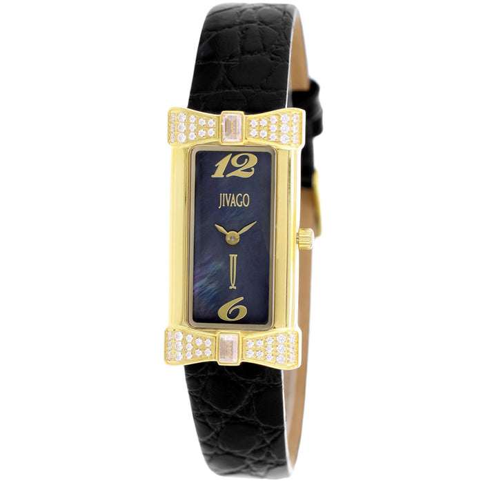 Jivago Women's Charmante Black MOP dial watch - JV1415