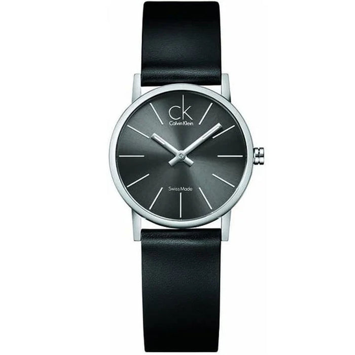 Calvin Klein Women's Post Minimal Grey Dial Watch - K7622107