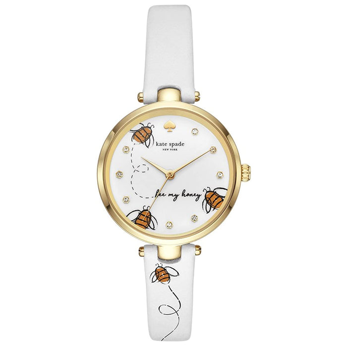 Kate Spade Women's Holland White Dial Watch - KSW1416