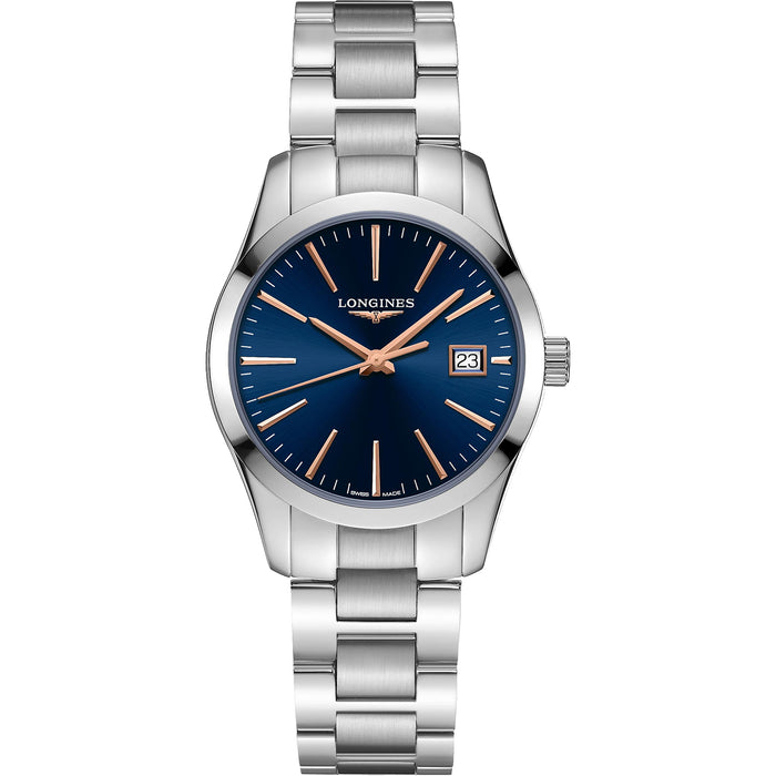 Longines Men's Conquest Classic Blue Dial Watch - L23864926