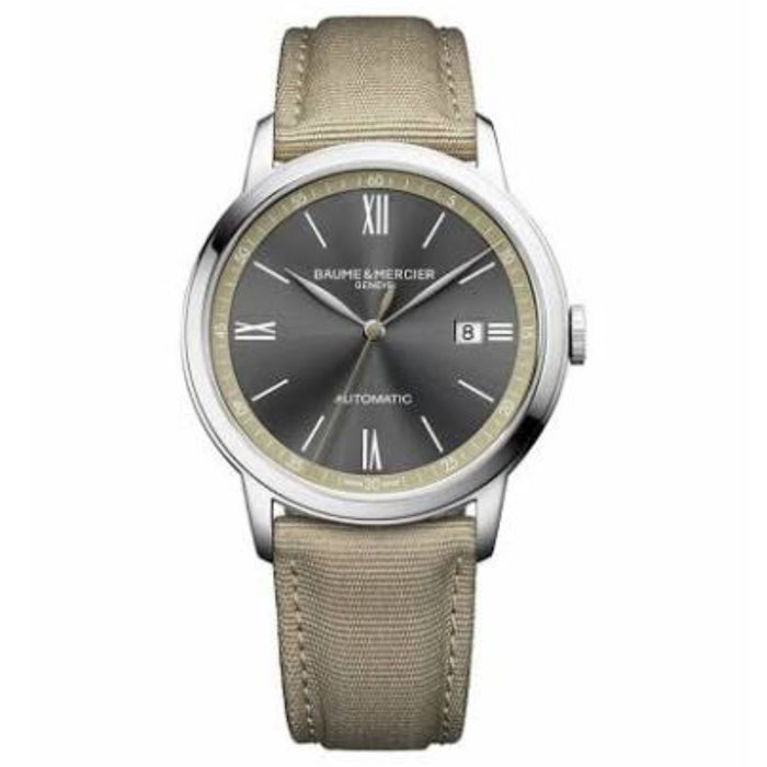 Baume & Mercier Men's Classima Grey Dial Watch - M0A10695