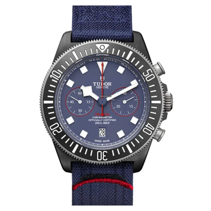 Tudor Men's Red bull Blue Dial Watch - M25807KN-0001