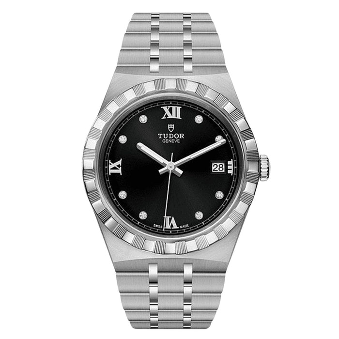 Tudor Women's Royal Black Dial Watch - M28300-0003