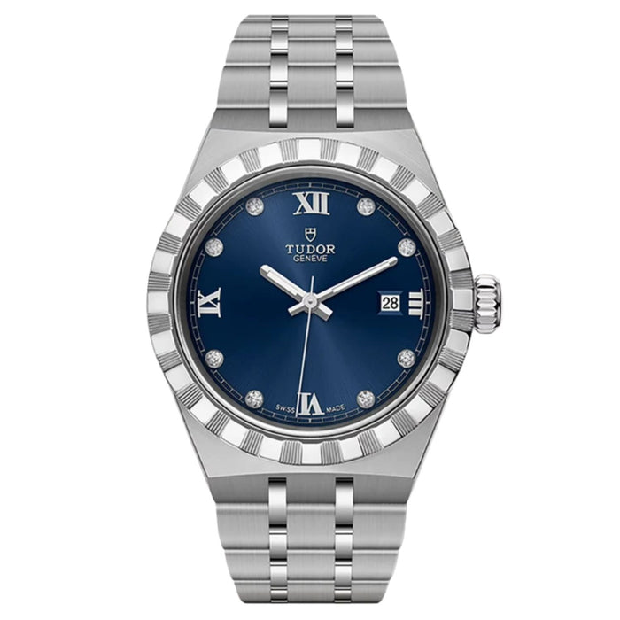 Tudor Women's Royal Blue Dial Watch - M28300-0007