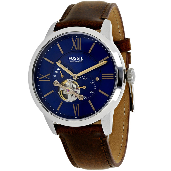 Fossil Men's Townsman Blue Dial Watch - ME3110