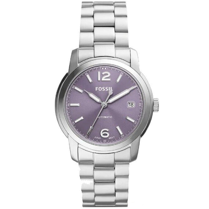 Fossil Women's Heritage Purple Dial Watch - ME3246