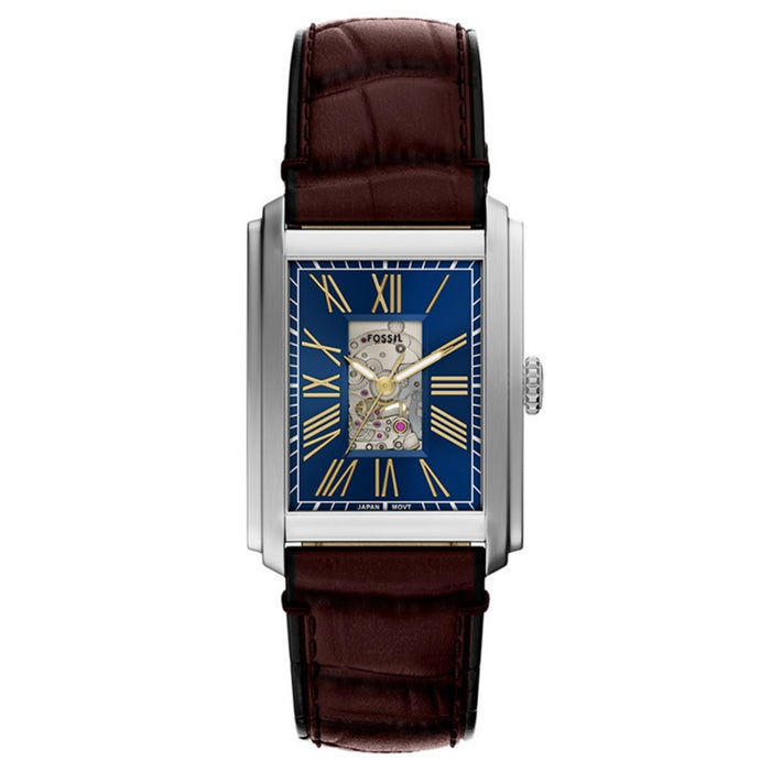 Fossil Men's Carraway Blue Dial Watch - ME3273